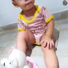 Body Beb� Estampado Menina