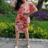 Vestido Ciganinha Estampado
