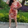 Vestido Ciganinha Estampado