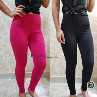 Cal�a Legging Fitness Lisa no Cotton
