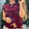 Blusa Viscose Estampada Feminina
