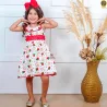 Vestido Infantil Tricoline Bebella
