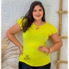 Blusa Feminina Plus Size Lisa Em Suede