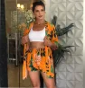 Conjunto Kimono E Short Viscose