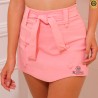 Short Saia Bengaline Feminino