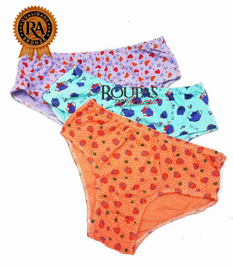 Calcinha de Algod�o Para Senhora