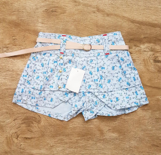 Short Brim Infantil Floral