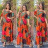Vestido Longo Viscose Com Manga Larissa