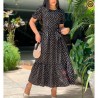 Vestido Feminino Longo Crepe Marias