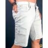 Bermuda Cargo Masculina Sarja Lisa