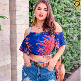 Cropped Viscose V�rios Modelos