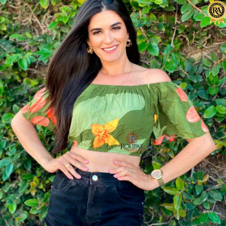 Cropped Viscose V�rios Modelos 