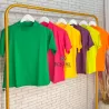 Tshirt Algod�o B�sica Gola Alta