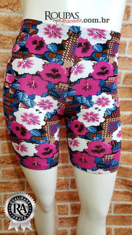Short Curto Estampado GG