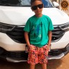 Bermuda Moletinho Infantil Estampada