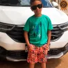 Bermuda Moletinho Infantil Estampada