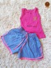 Conjunto infantil feminino com Shortinho