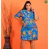 Vestidos Em Viscose Plus Size