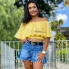Cropped Viscose V�rios Modelos