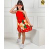 Vestido Sara Em Viscose Infantil Estampado