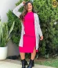Cardigan Feminino Estampado