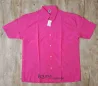 Camisa Social Masculina Manga Curta Lisa