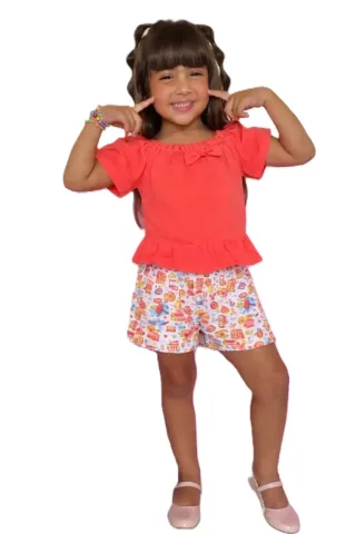 Conjunto Infantil Feminino Fashion