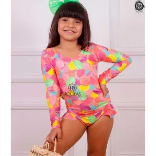 Mai� Manga Longa Infantil Estampado