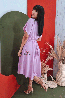 Vestido Midi God� Emily Em Duna