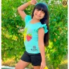 Blusa Infantil Feminina Com Aplica��es