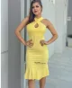 Vestido Malha Crepe V�rios Modelos