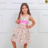 Vestido Infantil Tricoline Bebella