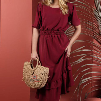 Vestido Midi Crepe Yasmim