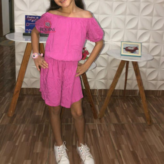 Macaquito Infantil Feminino Lise