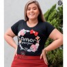 Blusa Tshirts Algod�o Plus Size