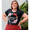 Blusa Tshirts Algod�o Plus Size