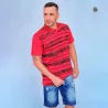 Camisa Polo Estampada Masculina