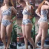 Mai� feminino estampado