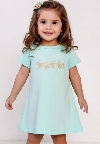 Vestido Infantil Algod�o