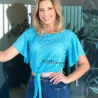 Blusa Malha Laise Feminina