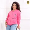 Blusa Moletom Juvenil Feminina Canguru com Capuz
