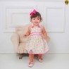 Vestido Beb� Bebella Em Tricoline