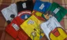 Camisa Algod�o Infantil Personagens 3 a 9 anos