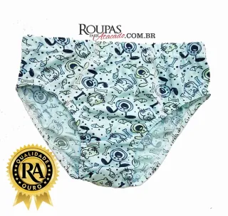 Cueca infantil Malha Fria P M G