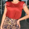 Blusa Viscose Lisa Feminina