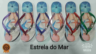 Chinelo Feminino Bel Com Estampas