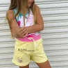 Short Infantil Moletinho Menina,