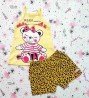 Conjunto infantil feminino com Shortinho