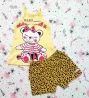 Conjunto infantil feminino com Shortinho