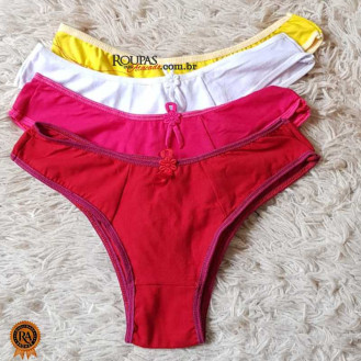 Calcinha Algod�o Tradicional Adulta